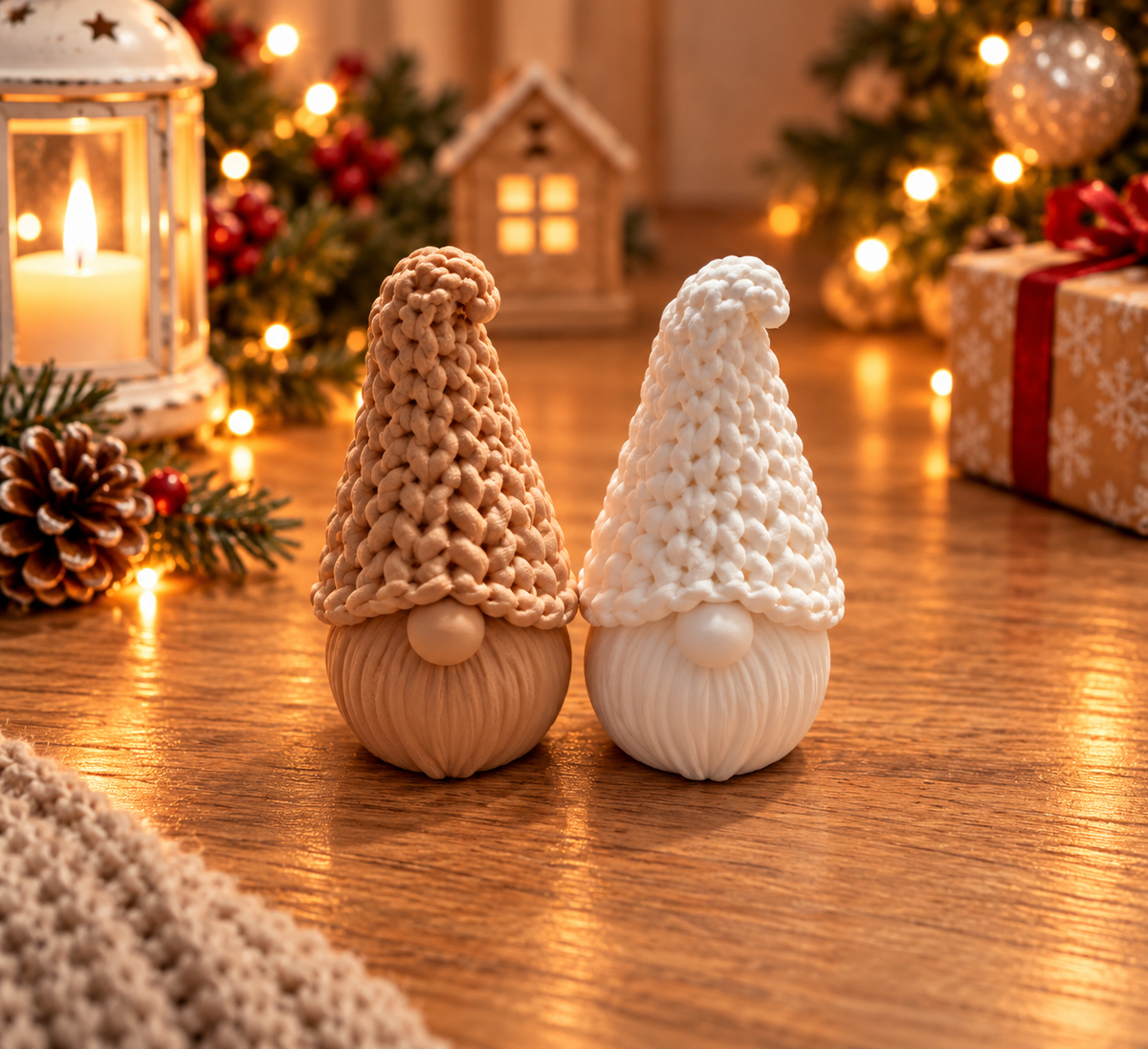 Deko Wichtel  3D-Druck – Weihnachtsdeko in 2 Größen