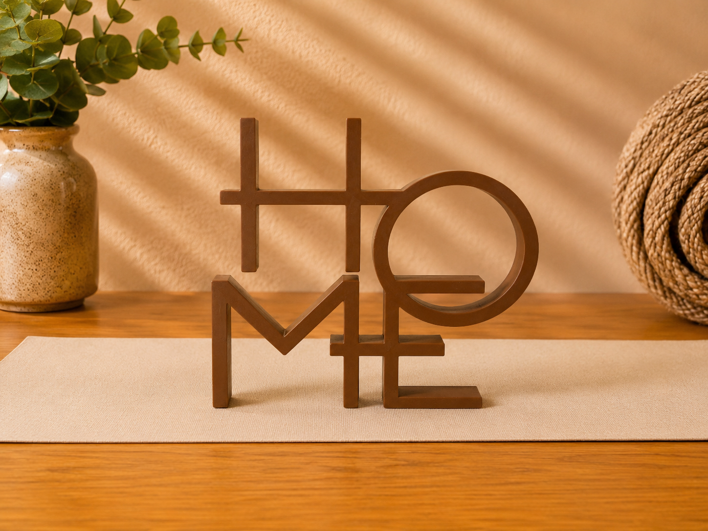 Home Schriftzug 3D Druck  – moderne Deko